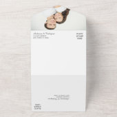 Modèle photo rouge feuille or tout en un Mariage (Dehors)