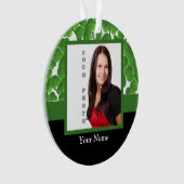 Modèle photo vert de shamrock (devant)