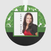 Modèle photo vert de shamrock (dos)