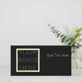 Modèle Photocartes Plain, entièrement personnalisa (Debout devant)