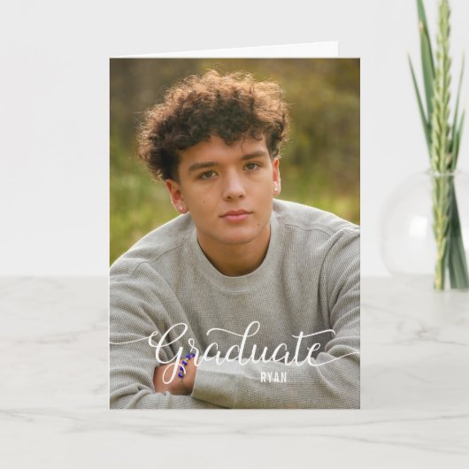 Modèle photographe | Carte de diplôme (Devant)