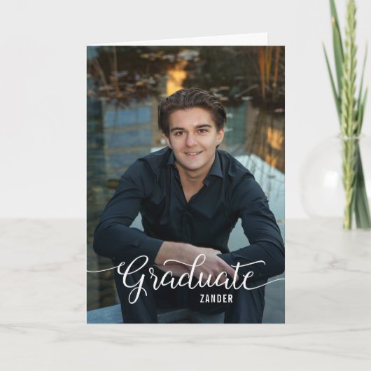 Modèle photographe | Carte de diplôme (Devant)