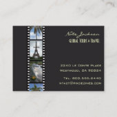 modèle photos cartes de visite de voyage (Dos)