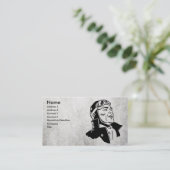 Modèle pilote de carte de visite (Debout devant)