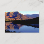 Modèle pittoresque renversant de carte de visite (Dos)