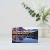 Modèle pittoresque renversant de carte de visite (Debout devant)