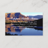 Modèle pittoresque renversant de carte de visite (Devant)