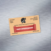 Modèle Pour Carte de visite Entertainment (In Situ)