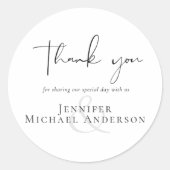 Modèle pour créer Elegant Stickers Personnalisés É (Devant)