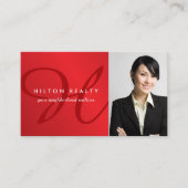 Modèle professionnel de carte de visite de (Devant)