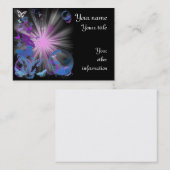 modèle psychédélique de carte de visite de (Devant / Derrière)