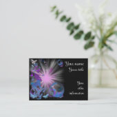 modèle psychédélique de carte de visite de (Debout devant)