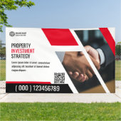 Modèle rouge de bannière Promo (Dehors)