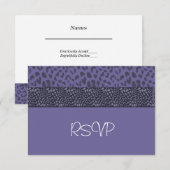 Modèle RSVP Couguar Violet (Devant / Derrière)