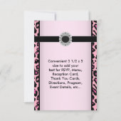 Modèle RSVP Leopard rose (Dos)