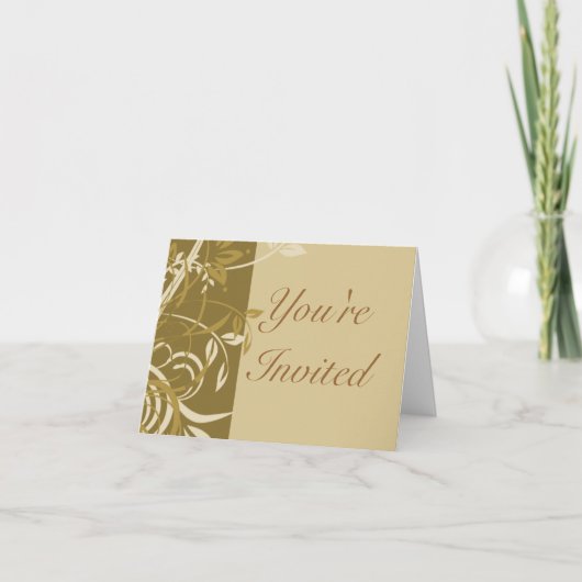 Modèle - RSVP vous êtes invités (bronzez) (Devant)