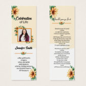 Modèle Signet funéraire (Devant & derrière)