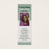 Modèle Signet funéraire (Devant)