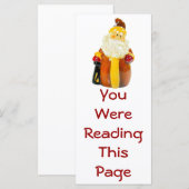 Modèle Signet père Noël (Devant / Derrière)