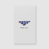 Modèle simple plié pour les vétérans du drapeau am (Devant)