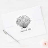 Modèle Sticker Seashell (Enveloppe)