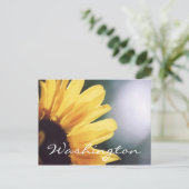 Modèle Sunflower de la carte postale Washington (Debout devant)