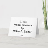 Modèle T rex (Dos)