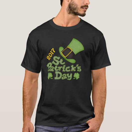 Modèle T-shirt de la Saint Patrick (Devant)