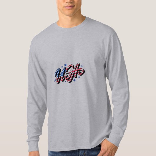 Modèle T-shirt usa (Devant)