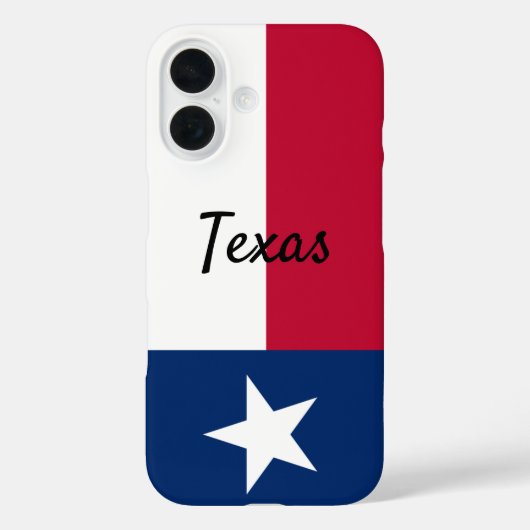Modèle texan cellule Iphone 16 couverture coque (Verso)