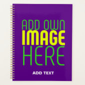 MODÈLE TEXTE D'IMAGE INDIGO SIMPLE MODERNE (Devant)