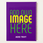 MODÈLE TEXTE D'IMAGE INDIGO SIMPLE MODERNE (Dos)