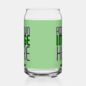 MODÈLE TEXTE D'IMAGE VERTE MINT MODERNE (Gauche)