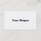 Modèle tramé de carte de visite - noir et blanc (Dos)