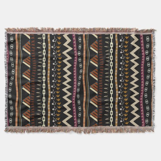 Modèle Tribal Stripes Jeu de couverture (Devant)