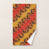 Modèle Tribal Sud-Ouest Kokopelli Design (Serviette à main)