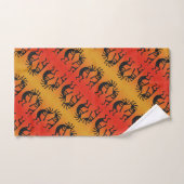 Modèle Tribal Sud-Ouest Kokopelli Design (Serviette à main)
