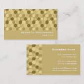 Modèle unique de carte de visite de conception de (Devant / Derrière)