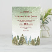 Modèle vectoriel de la carte d'invitation de maria (Debout devant)