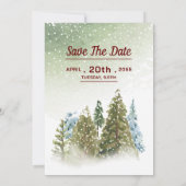 Modèle vectoriel de la carte d'invitation de maria (Dos)