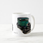 Modèle vert Une tasse (Devant droit)