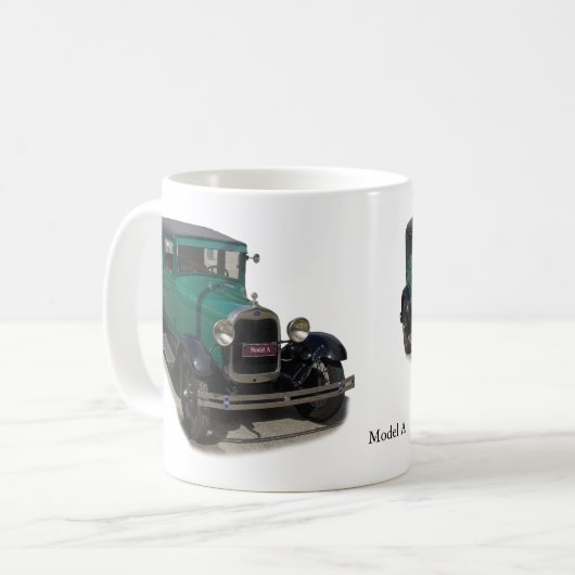 Modèle vert Une tasse (Devant gauche)