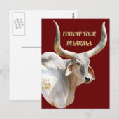 Modèle vertical carte postale - Customisé (Devant / Derrière)