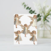 Modèle vertical carte postale - Customisé (Debout devant)