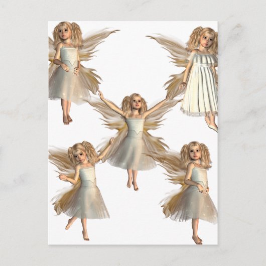 Modèle vertical carte postale - Customisé (Devant)