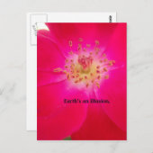 Modèle vertical de carte postale - Customisé (Devant / Derrière)