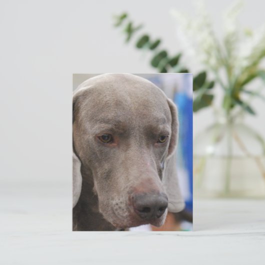 Modèle vertical de carte postale - Customisé (Debout devant)