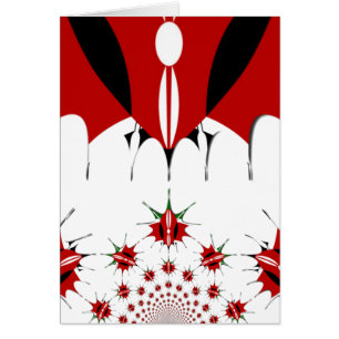 Modèle vertical de la carte de voeux