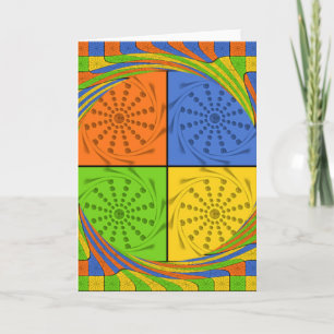 Modèle vertical de la carte de voeux