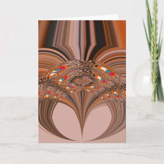 Modèle vertical de la carte de voeux (Devant)